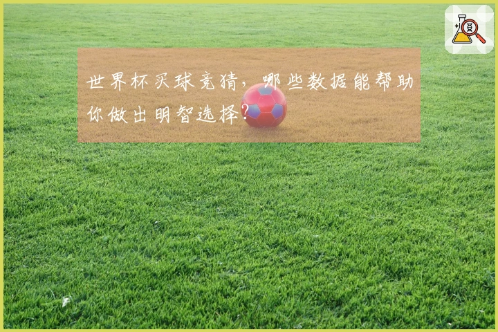 世界杯买球竞猜，哪些数据能帮助你做出明智选择？
